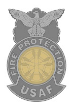 7 - Fire Chief Metal Badge
